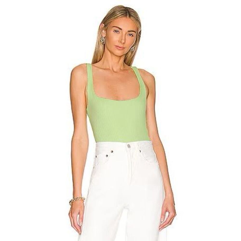 Gauge81 Rouen pistachio green luxe XS bodysuit